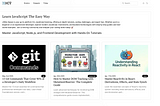 JS Dev website home page