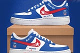 Puerto Rico Olympics 2024 Air Force 1 Shoes Sneaker