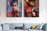 How to Decorate with Abstract Wall Art: Touch of Creativity to Your Space