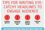 tips for catchy headlines and titles`