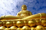 Golden Buddha statue