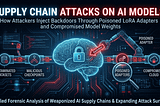 Supply Chain Attacks on AI Models: How Attackers Inject Backdoors Through Poisoned LoRA Adapters…