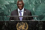 “E aanaki te mangaongao irouia i-abatera”, e taku PM Sogavare