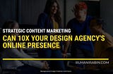 10X Your Design Agency's Digital Presence Through Strategic Content Marketing Featured Image