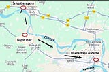 Route to Citrakūta deciphered from the Rāghava-Yātrā inscription (Sri Rama Navami special)