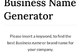 Ios best company name generator — gaming name generator