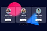 How to Create Responsive Card Slider in HTML CSS & JavaScript