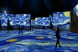 An immersive presentation of Van Gogh’s work