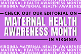 Maternal Health Awareness Month