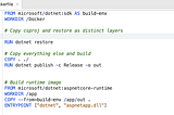 Criando um Dockerfile