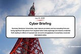 Cyber Briefing: 2026.07.10