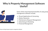 Why is property management software useful