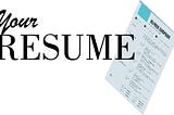 How to Write a Resume for Your First Job