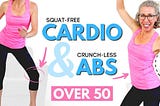 WEIGHT LOSS Workout for Women over 50 with SQUAT-FREE Cardio + Standing ABS ⚡️ Pahla B Fitness