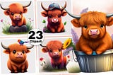 23 Baby Highland Cows