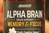 Onnit Alpha Brain: Boost Your Cognitive Function Naturally