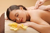 Body Massage Using Aromatherapy