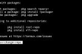 How to Fix Termux Update Errors by Changing Mirrors…