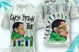 Chris Brown 11:11 Tour 3D T-Shirt: Wear the Music, Feel the Vibe