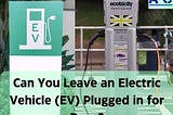 Can You Leave an Electric Vehicle (EV) Plugged in for Days?