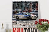 Kill Tony August 9–10 2024 Madison Square Garden New York NY Wall Art Poster Canvas