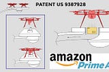 Amazon patents special drone housing in the sky