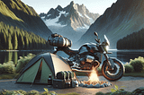 Camping On A Motorcycle