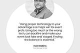 Evan Babins On His Career Path and His Insights About Event Technology and Its Impact