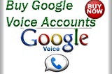 What are the advantages of purchasing Google Voice accounts?