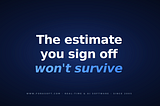 The CTO’s Guide to Software Project Estimation (2026)