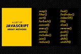 Common Javascript Array Methods