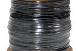 Cat 6A UTP LAN Outdoor Underground GEL Filled Cable - 305m Roll on a Reel: Black