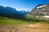 hiking the Piegan and Siyeh passes loop in Glacier National Park