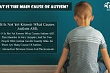 autism treatment in homeopathic