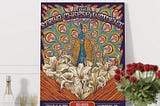 The String Cheese Incident Band July Red Rocks Amphitheatre Morrison CO Tour Wall Art Poster