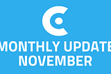 As most of you already know, November marked a very exciting and busy month for us as we made…