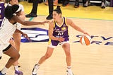 Kelsey Plum's frustration boils over