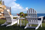 Buy Polywood Adirondack Chairs and Dining Table