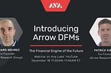 Arrow DFMs: Options Markets On The Avalanche Platform