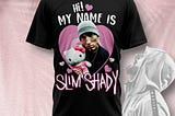 Embrace the Shady Side: “Hi My Name Is Slim Shady” T-Shirts & Hoodies