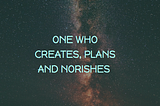 All praise to the rab of worlds, one who creates, plans and nourishes