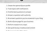 Beginner’s guide to promoting your brand on Quora