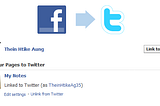 How to send posts from Facebook to twitter