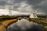 The Kelpies as a storm is coming, A turbulent and troublesome week, mandy charlton, photographer, writer, blogger