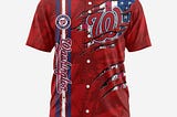 MLB Washington Nationals Special Design Baseball Jersey