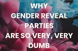 gender reveal