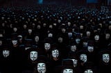 NÃO, essa máscara não é dos Anonymous!