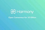 Fast, Scalable, Decentralized: Harmony, the Future’s Open Consensus Platform.