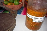 Roasted Tomatillo-Chipotle Salsa