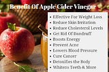 6 Health Benefits of Apple Cider Vinegar (proved by science)